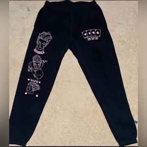Mens Sweatpants (HxH - Hisoka) Size 28